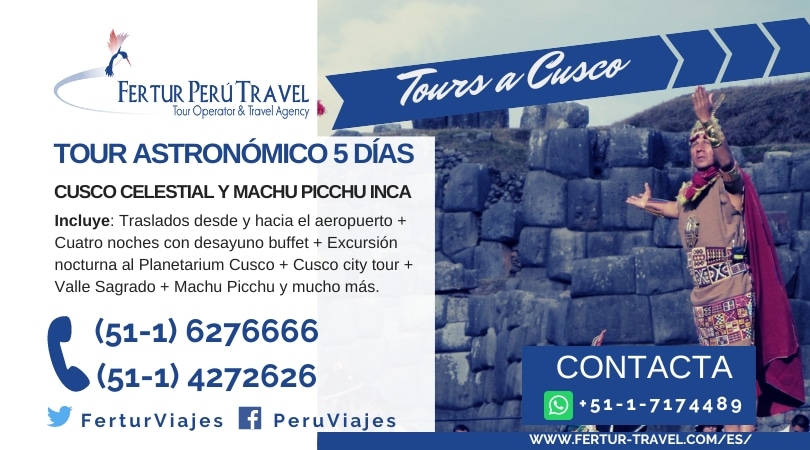 Tour Astronómico Cusco Celestial y Machu Picchu Inca