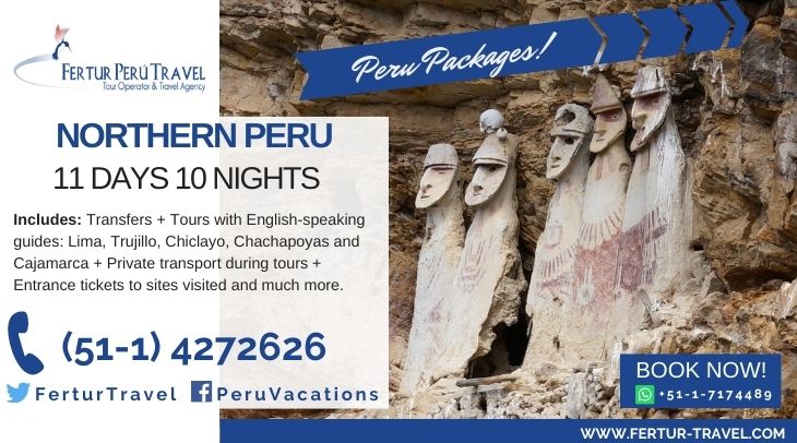 Northern Peru Itinerary 11 Days by Fertur Peru Travel